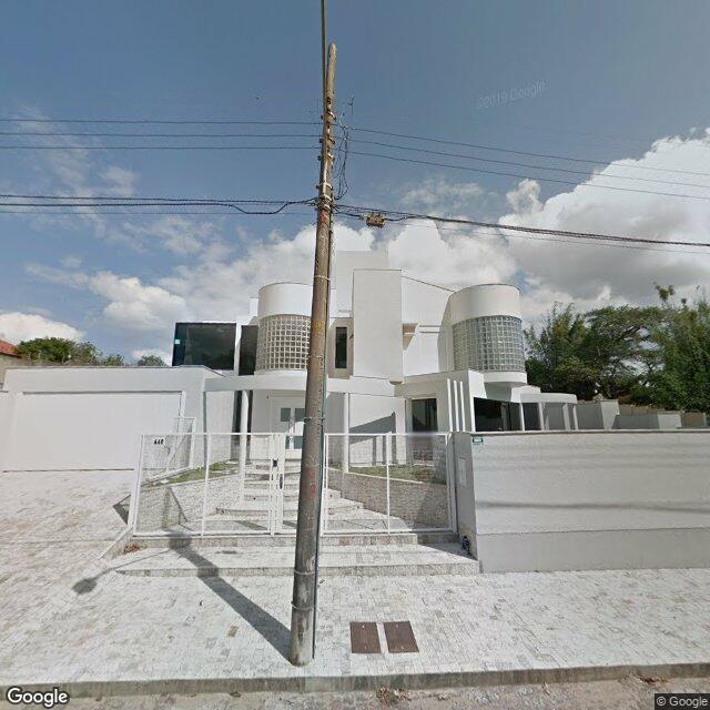 Imagem estática do "Street View" da localização