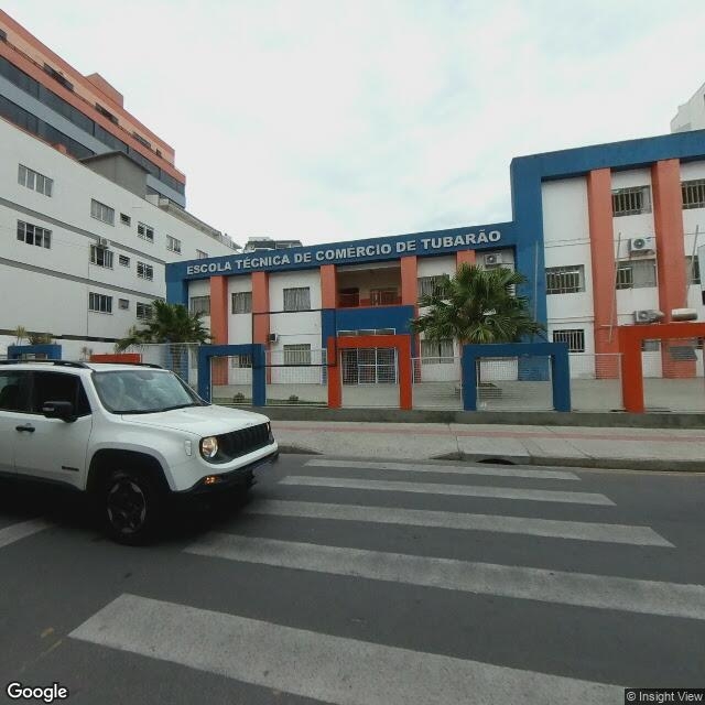 Imagem estática do "Street View" da localização