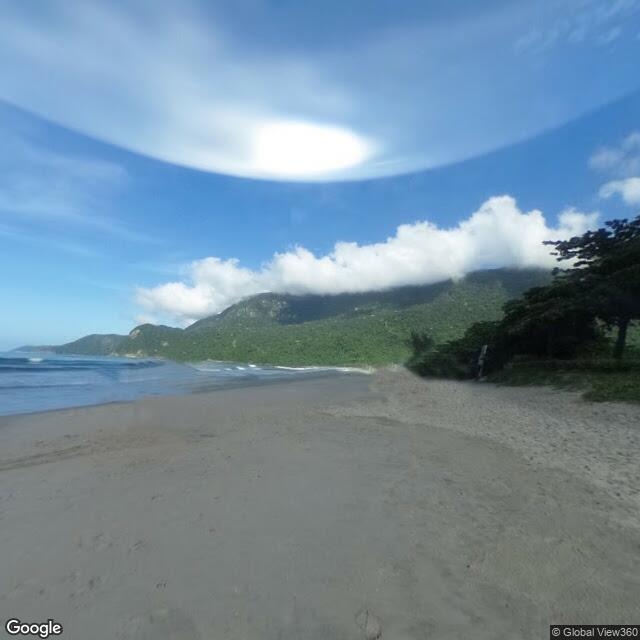 Imagem estática do "Street View" da localização