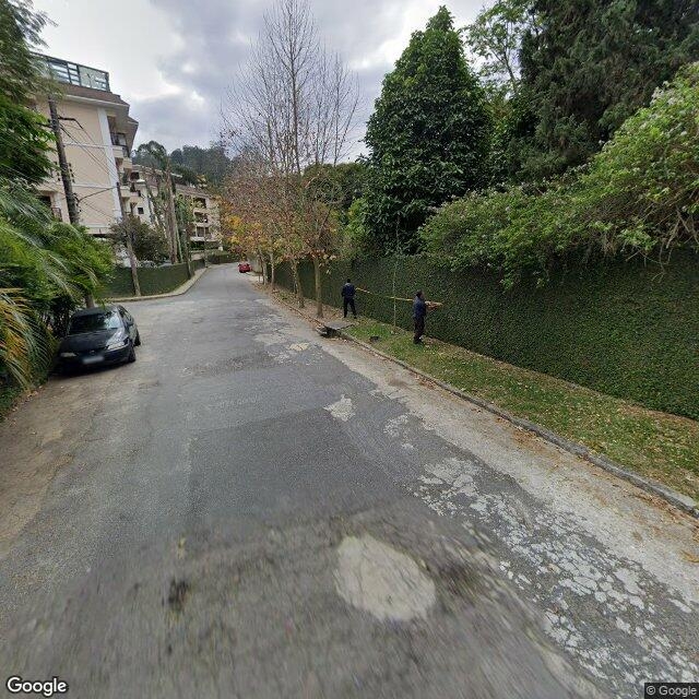 Imagem estática do "Street View" da localização