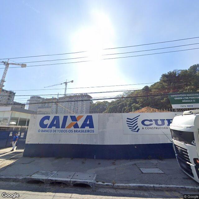 Imagem estática do "Street View" da localização