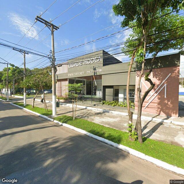 Imagem estática do "Street View" da localização