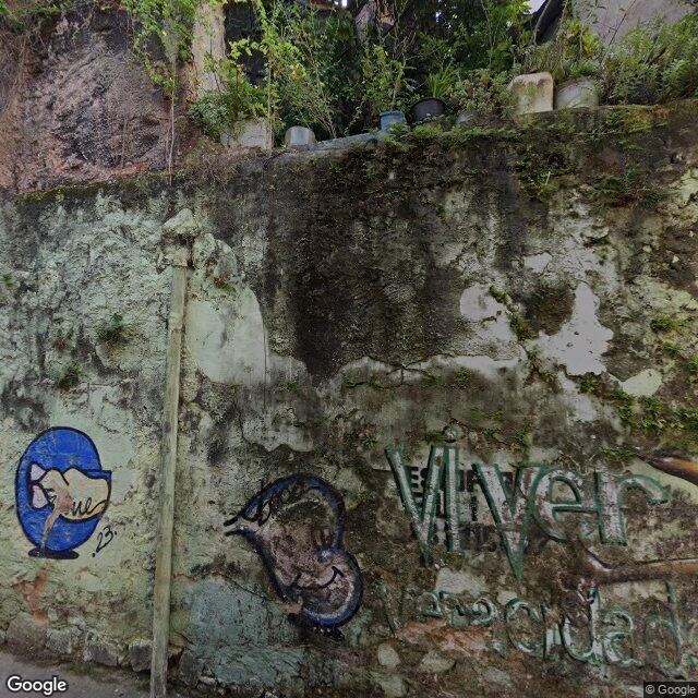 Imagem estática do "Street View" da localização