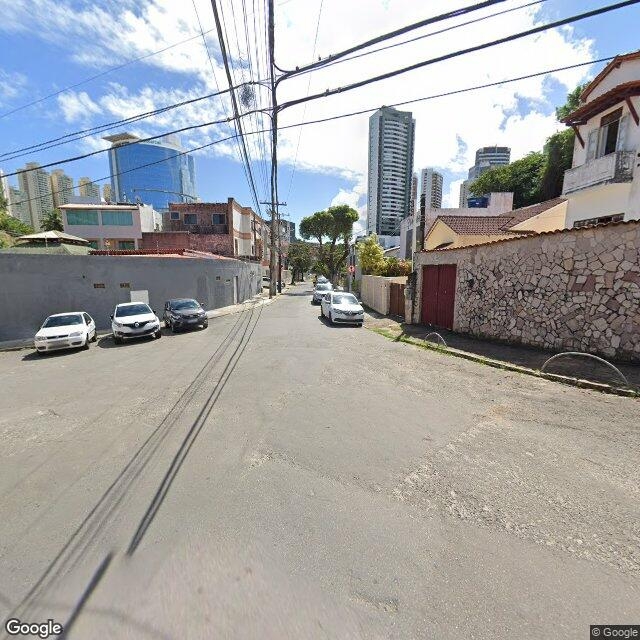 Imagem estática do "Street View" da localização