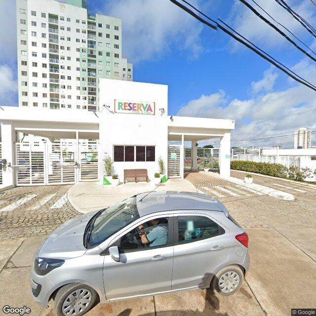 Imagem estática do "Street View" da localização