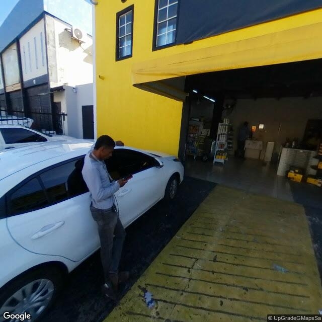 Imagem estática do "Street View" da localização