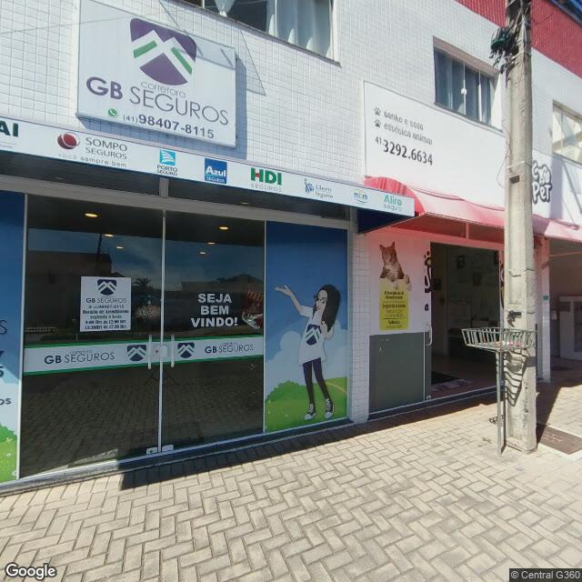 Imagem estática do "Street View" da localização