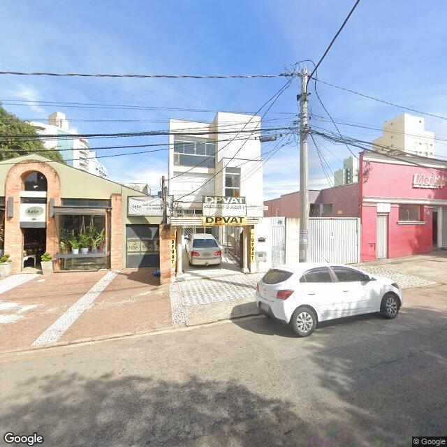 Imagem estática do "Street View" da localização