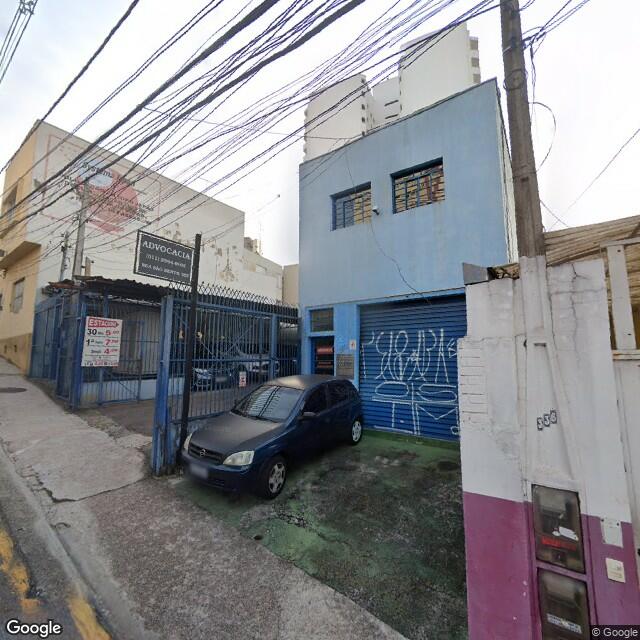 Imagem estática do "Street View" da localização