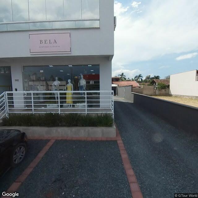 Imagem estática do "Street View" da localização