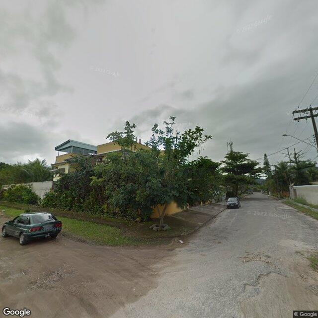 Imagem estática do "Street View" da localização