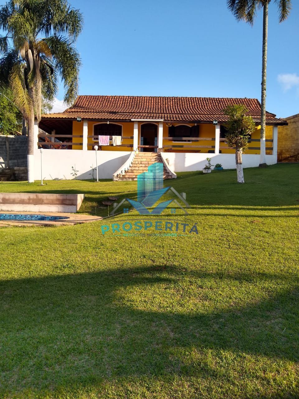 Chácara, 3 quartos, 1280 m² - Foto 1