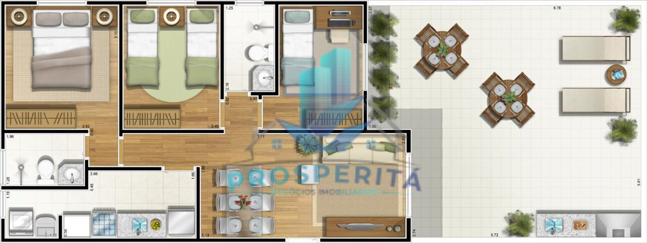 Cobertura à venda com 3 quartos, 59m² - Foto 7