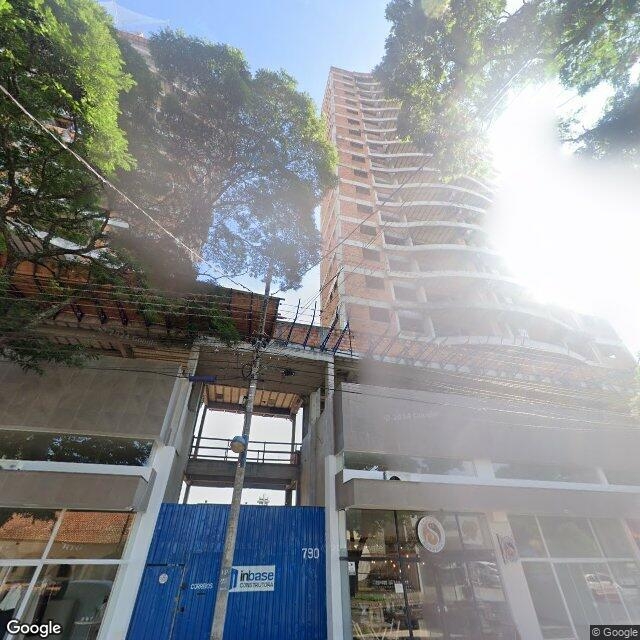 Imagem estática do "Street View" da localização