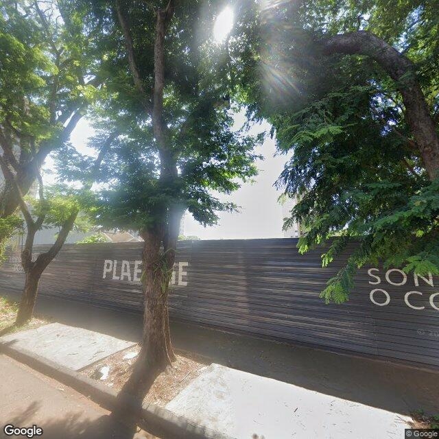 Imagem estática do "Street View" da localização