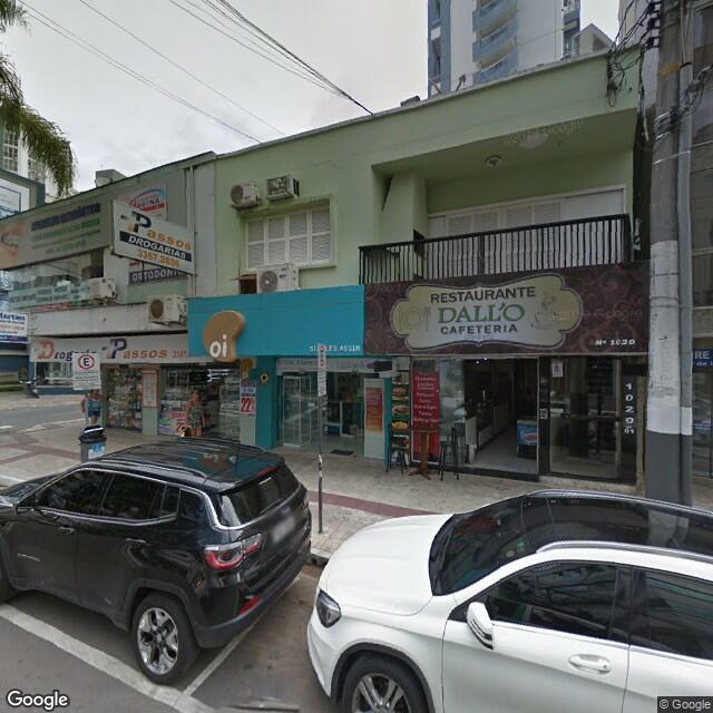 Imagem estática do "Street View" da localização