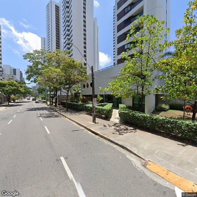 Imagem estática do "Street View" da localização