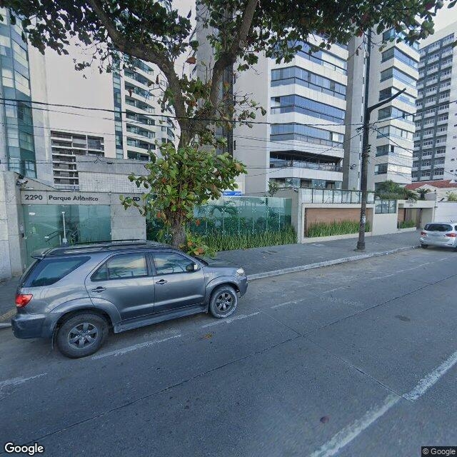 Imagem estática do "Street View" da localização