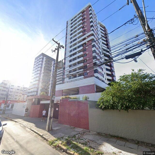 Imagem estática do "Street View" da localização