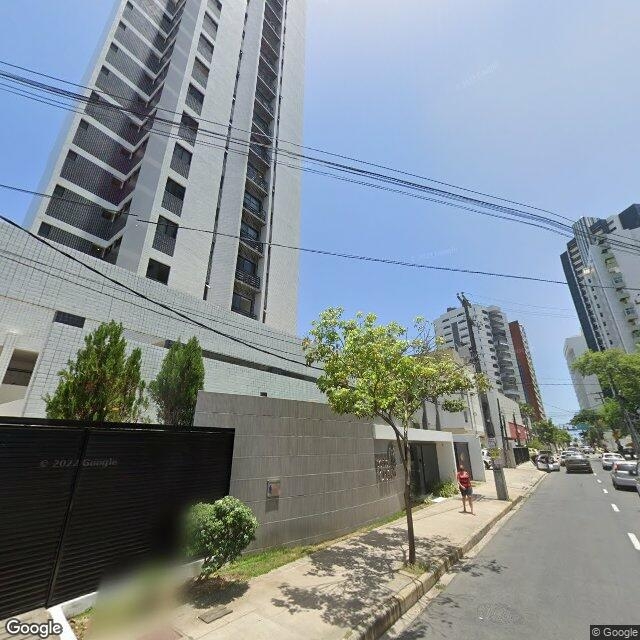 Imagem estática do "Street View" da localização