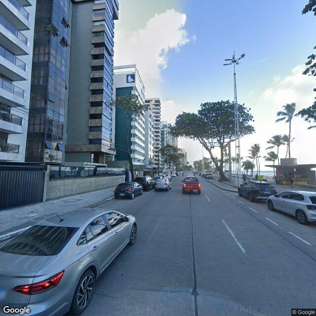 Imagem estática do "Street View" da localização