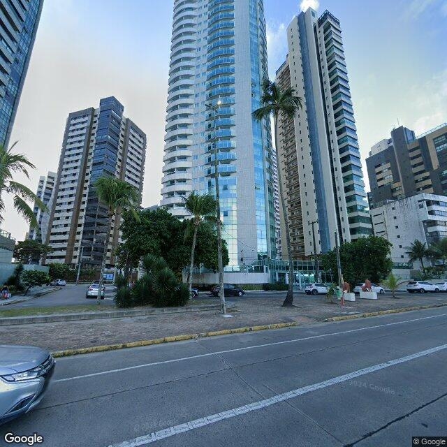 Imagem estática do "Street View" da localização