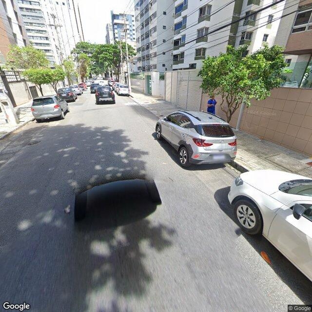 Imagem estática do "Street View" da localização