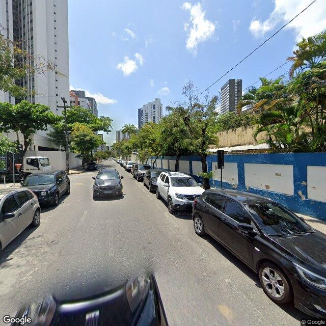 Imagem estática do "Street View" da localização