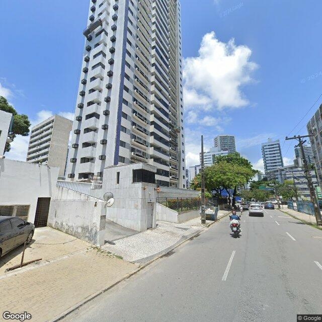 Imagem estática do "Street View" da localização