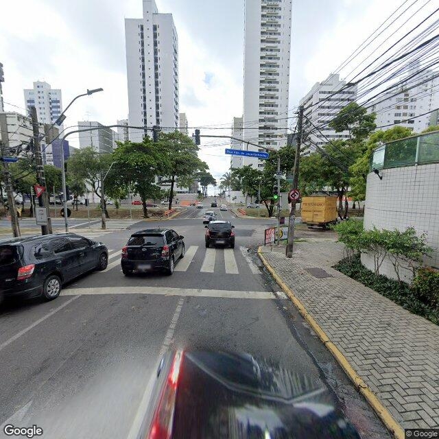 Imagem estática do "Street View" da localização