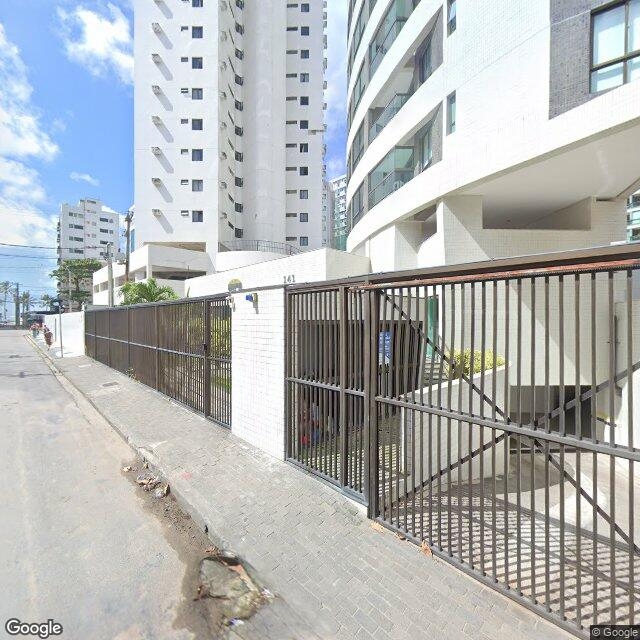 Imagem estática do "Street View" da localização