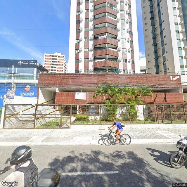 Imagem estática do "Street View" da localização