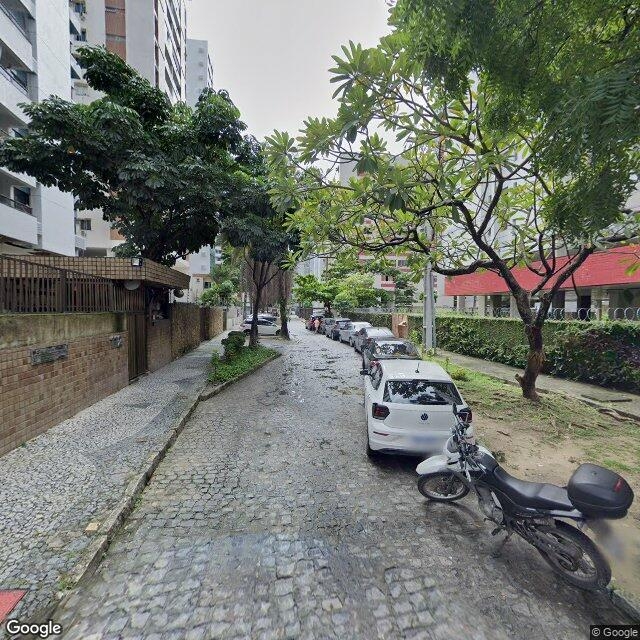 Imagem estática do "Street View" da localização