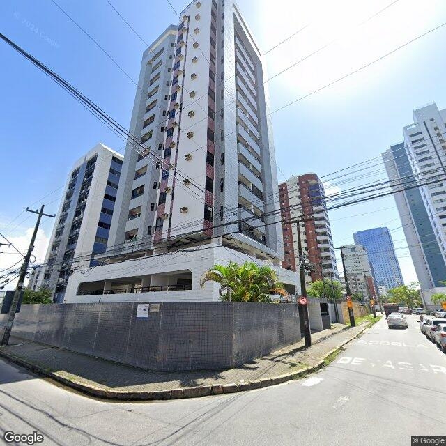 Imagem estática do "Street View" da localização