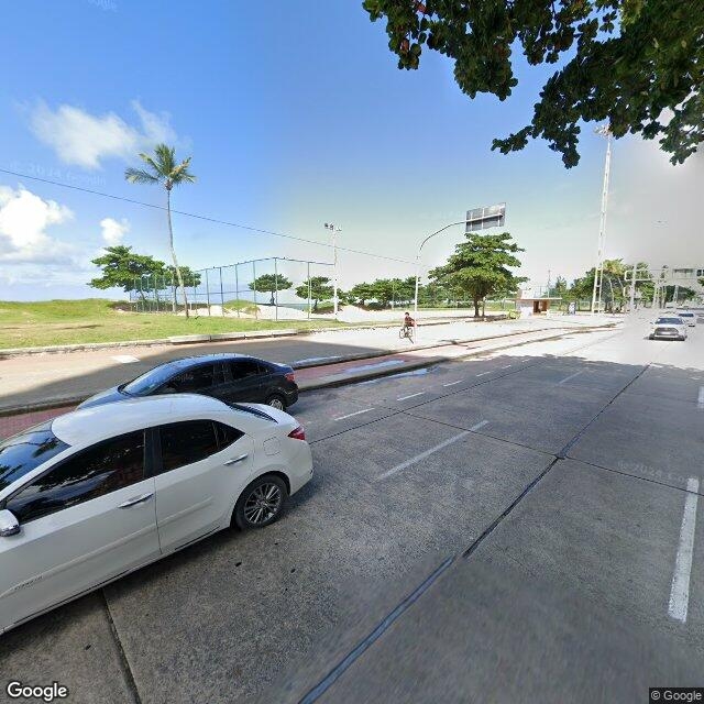 Imagem estática do "Street View" da localização