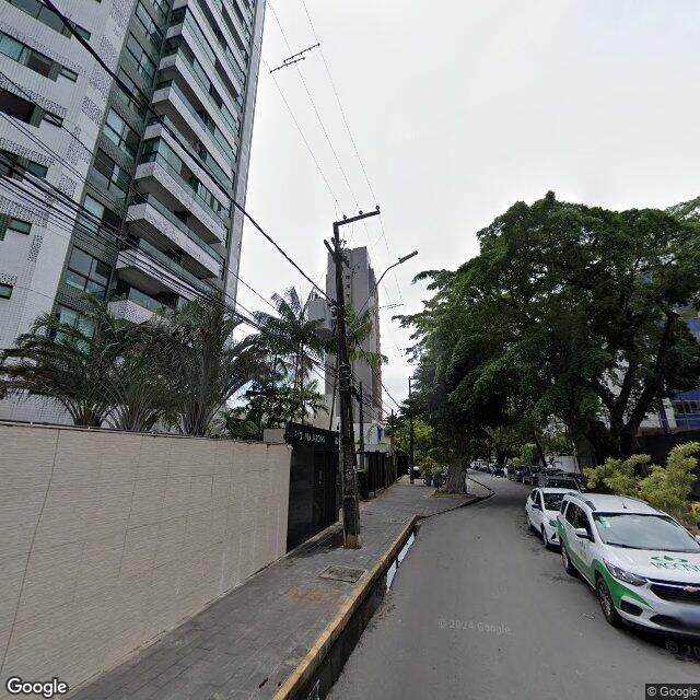 Imagem estática do "Street View" da localização