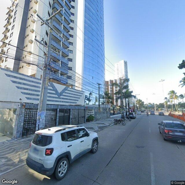 Imagem estática do "Street View" da localização