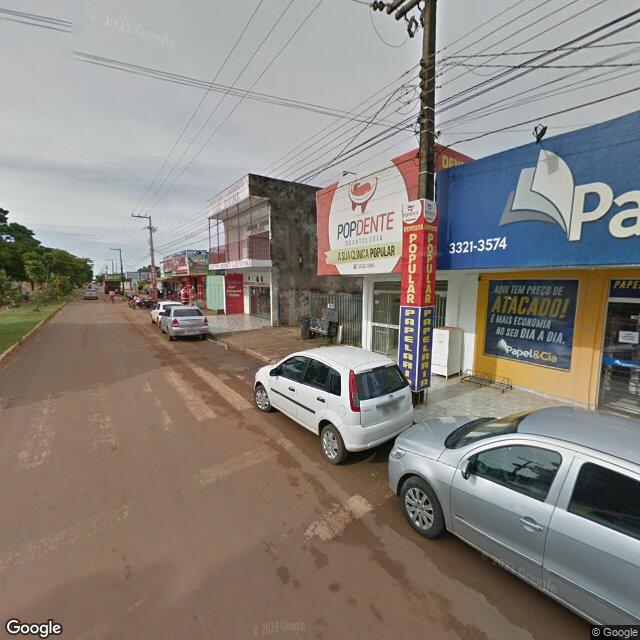 Imagem estática do "Street View" da localização