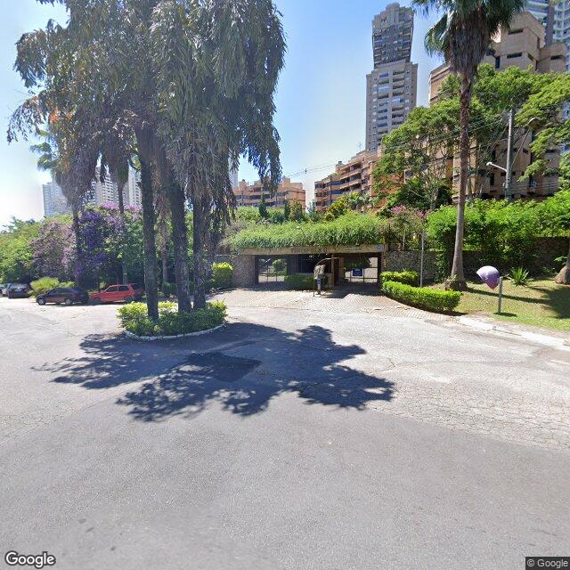 Imagem estática do "Street View" da localização