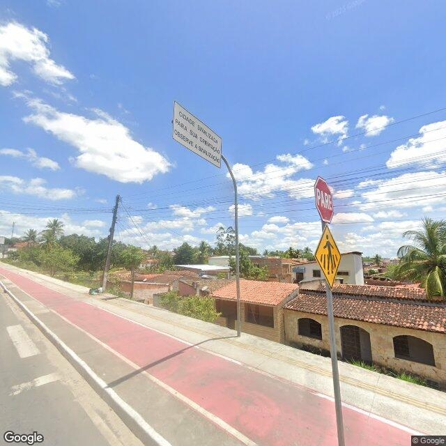 Imagem estática do "Street View" da localização