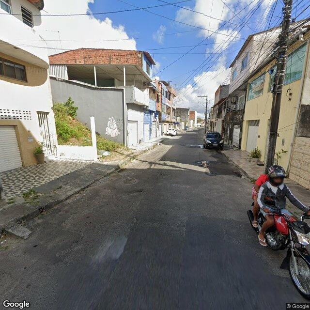 Imagem estática do "Street View" da localização