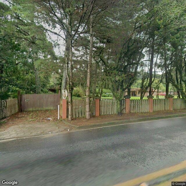 Imagem estática do "Street View" da localização