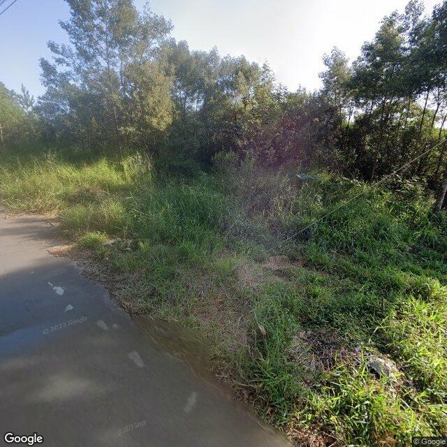 Imagem estática do "Street View" da localização