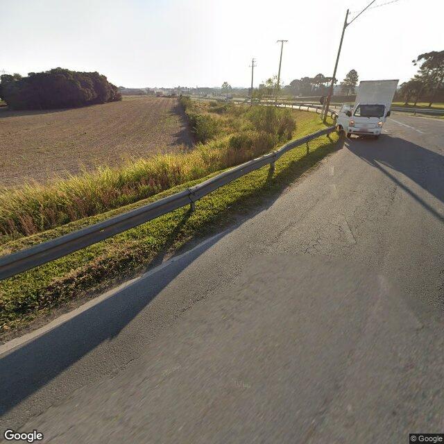 Imagem estática do "Street View" da localização