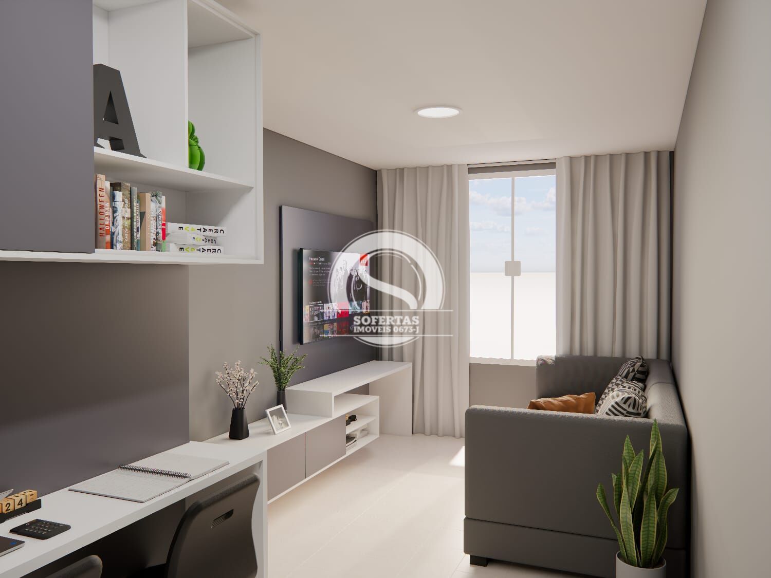 Flat/Apart Hotel à venda com 1 quarto, 20m² - Foto 1