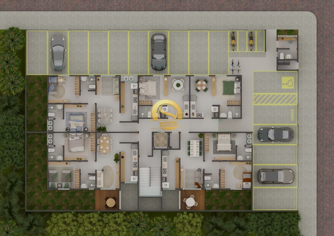 Apartamento, 2 quartos, 59 m² - Foto 3