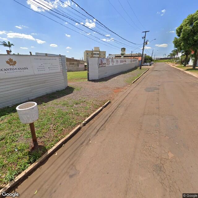 Imagem estática do "Street View" da localização