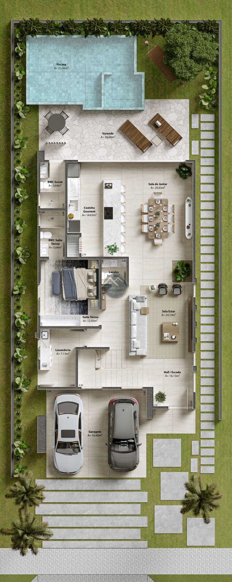 Casa à venda com 4 quartos, 350m² - Foto 12