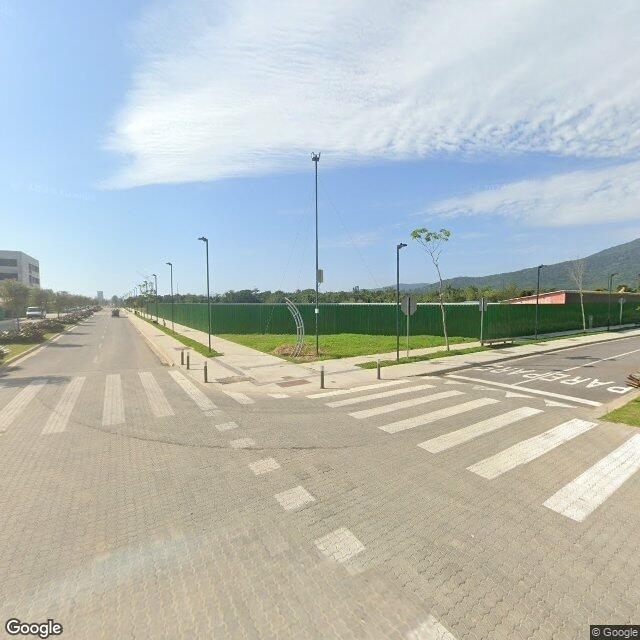 Imagem estática do "Street View" da localização