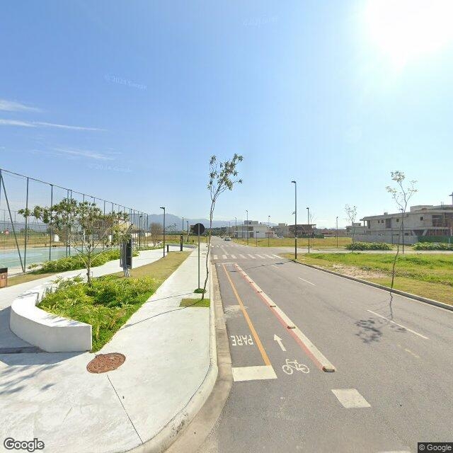 Imagem estática do "Street View" da localização